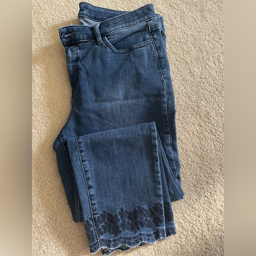 Talbots Flawless Slim Ankle Women's Blue Jeans